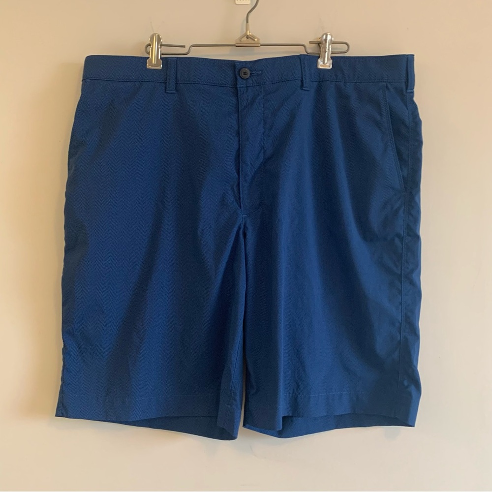 Men's PGA Tour Royal Blue Golf Shorts Flat Front